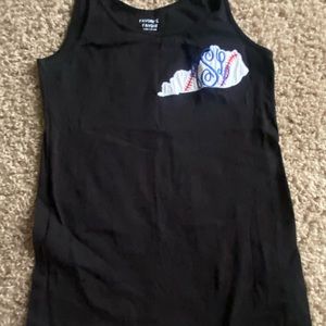 Gap monogrammed baseball tank
